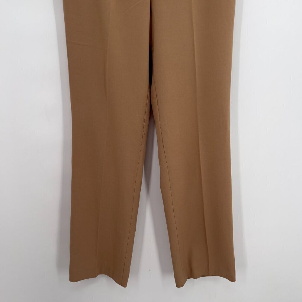 Zac & Rachel Women’s Camel Straight-Leg Trousers Size 12 – NWT - Picture 3 of 13